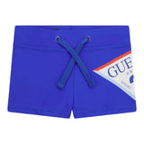 Guess Costume Tinta Unita con Logo per Neonato IG4Z00MC052 COBALTO GUESS 