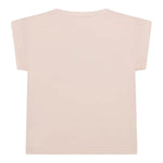 Guess T-Shirt Girocollo Tinta Unita con Stampa per Bambina J5GI14K6YW4 ROSA GUESS 