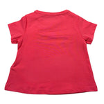 Guess T-Shirt Girocollo Tinta Unita con Stampa per Neonata K3GI01K6YW3X ROSA GUESS 