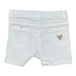 Guess Bermuda Tinta Unita con Girovita Regolabile per Neonato K4RD07WE620 BIANCO GUESS 