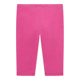 Guess Leggins Tinta Unita con Stampa per Neonata K5GB03J1314N FUXIA GUESS 