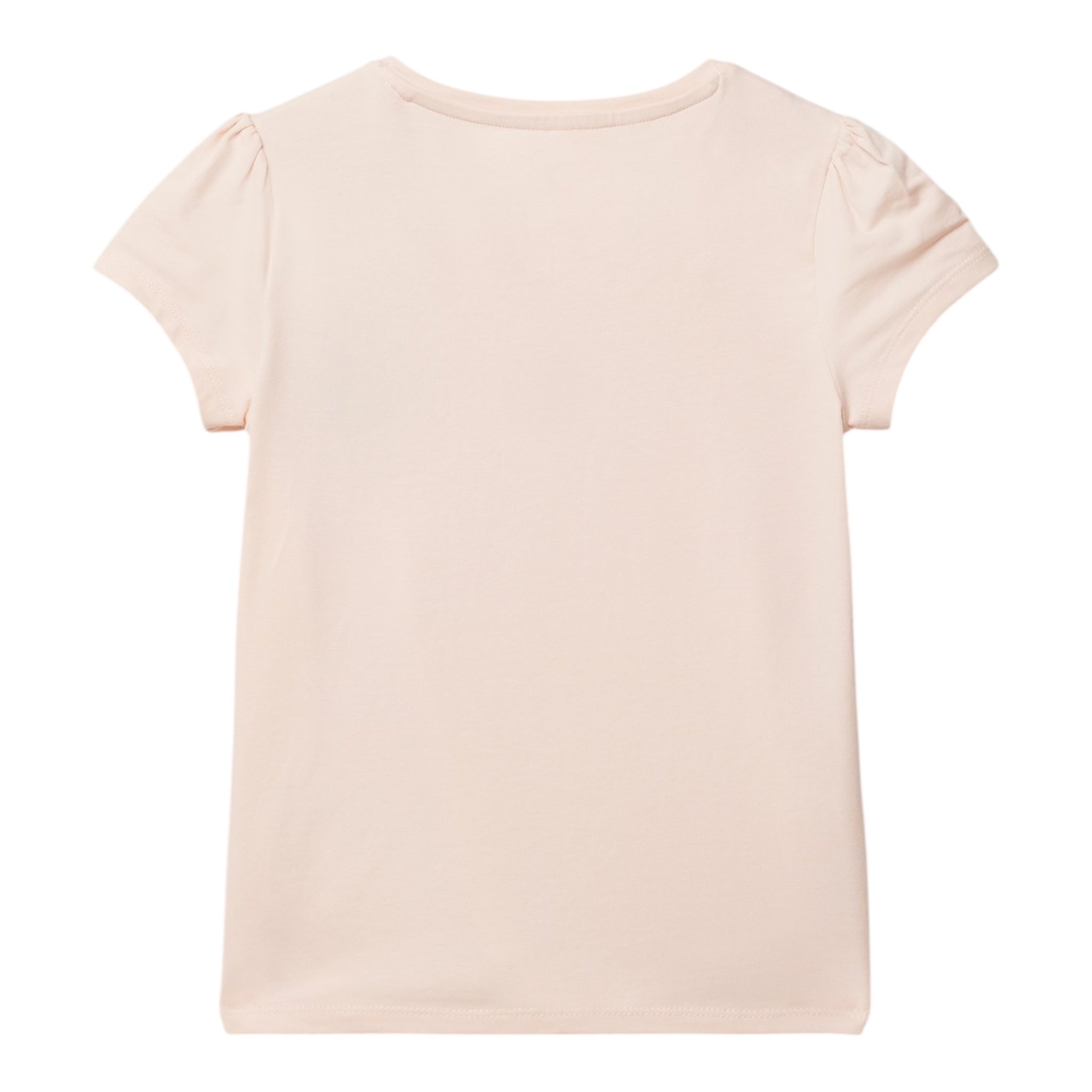 Guess T-Shirt Girocollo Tinta Unita con Stampa per Neonata K5GI03K6YW4 ROSA GUESS 