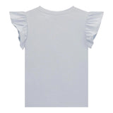 Guess T-Shirt Girocollo Tinta Unita con Logo per Neonata K5GI05K6YW4 BIANCO GUESS 