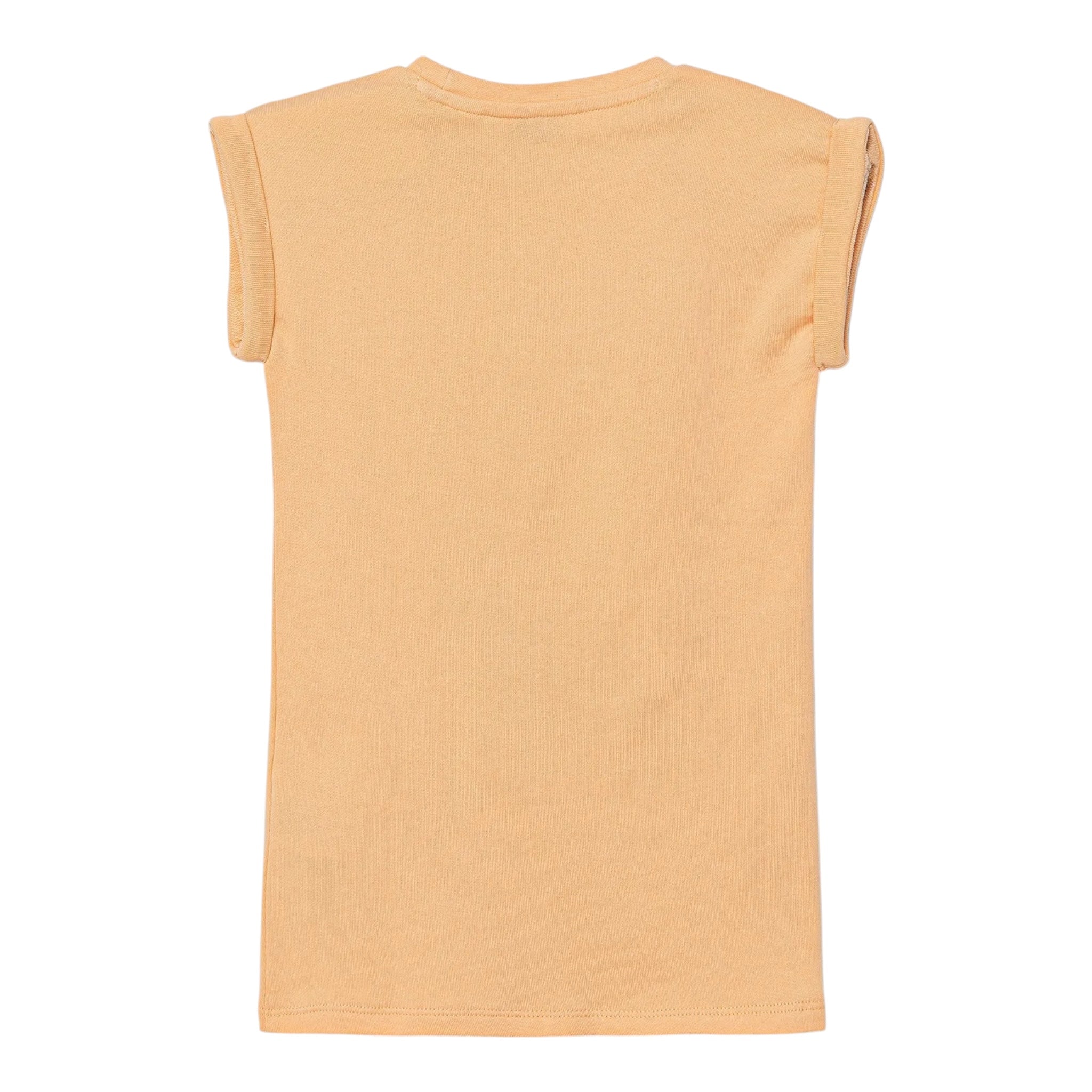 Guess Abito Mezza Manica Tinta Unita con Logo per Bambina K5GK18KAUG0 PESCA GUESS 