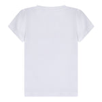 Guess T-Shirt Girocollo Tinta Unita con Logo per Neonata K5RI00K6YW4NXXX BIANCO GUESS 