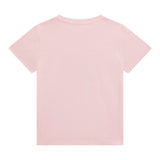 Guess T-Shirt Girocollo Tinta Unita con Logo per Neonata K5RI00K6YW4XXX ROSA GUESS 