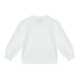Guess Cardigan Tinta Unita con Paillettes per Neonata K5RR03Z3820 BIANCO GUESS 