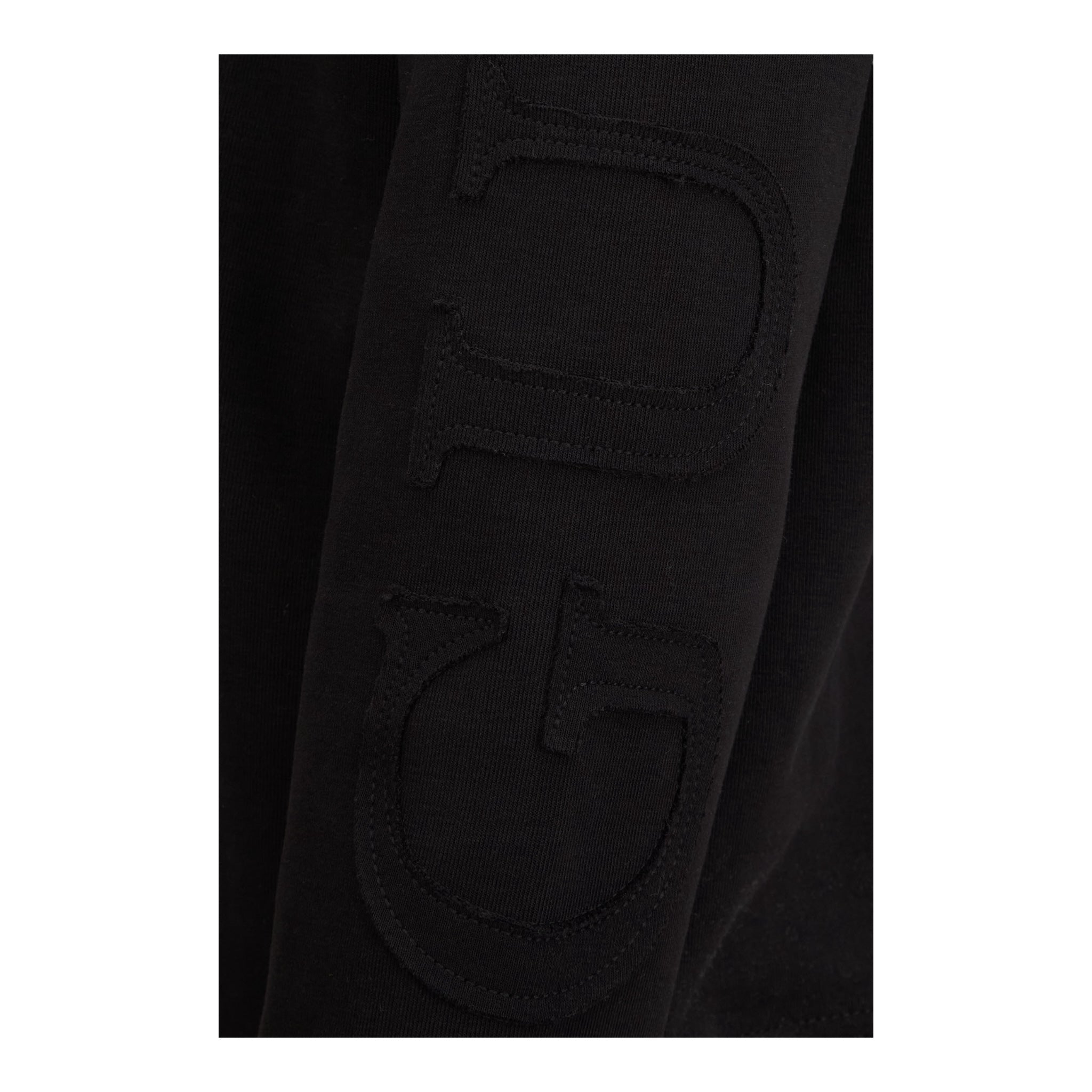 Guess Completo 2 Pezzi Tinta Unita Felpa-Pantalone per Bambino L5RG00K NERO GUESS 