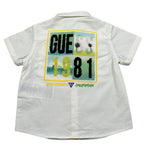 Guess Camicia Mezza Manica Tinta Unita per Neonato N1GH09W7RY0 PANNA GUESS 