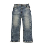 Guess Jeans Tinta Unita con Girovita Regolabile per Bambino N4YA10D52Z0J BLU GUESS 