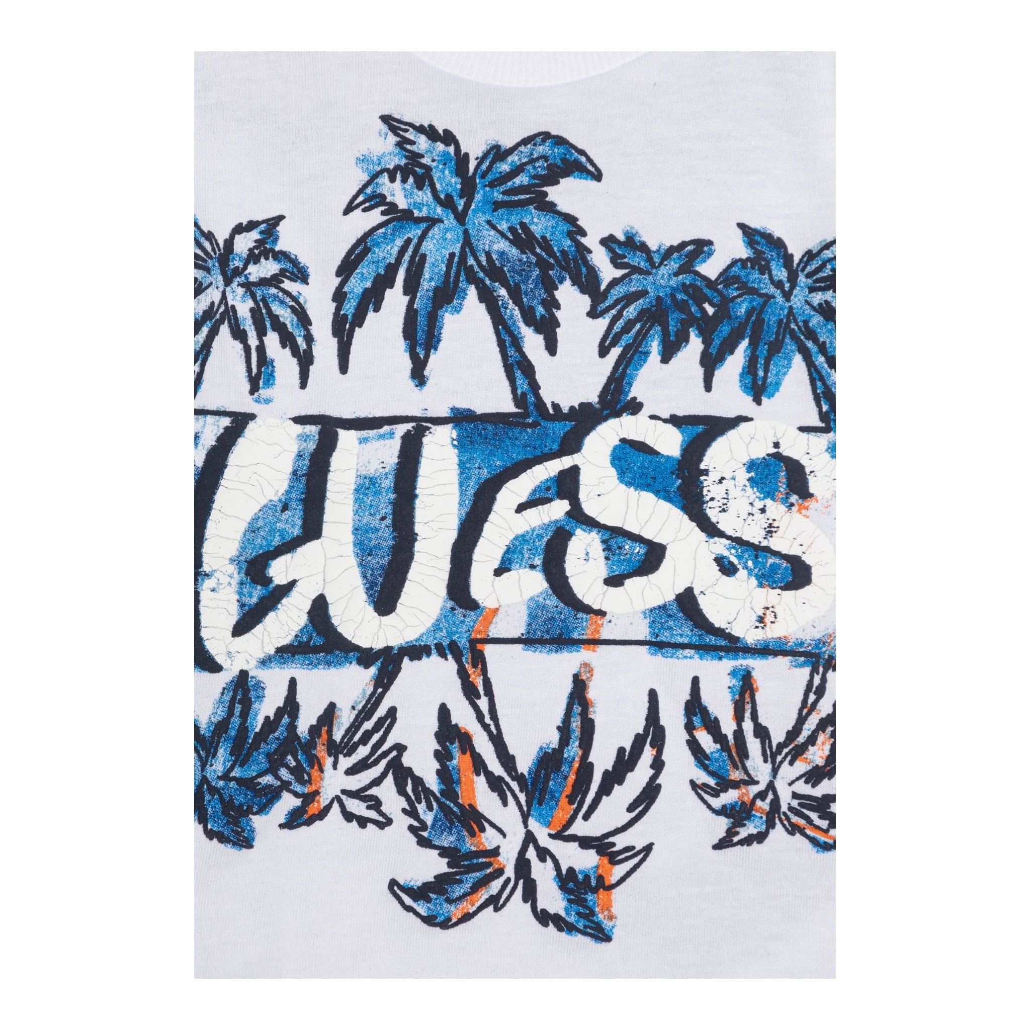 Guess Completo 2 Pezzi Tinta Unita T-Shirt-Bermuda per Bambino N5GG13K8HM4 BIANCO GUESS 