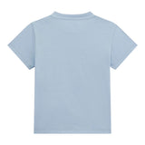 Guess T-Shirt Tinta Unita con Stampa per Neonato N5GI00K8HM4N AZZURRO GUESS 
