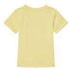 Guess T-Shirt Girocollo Tinta Unita con Stampa per Neonato N5GI04K8HM4 GIALLO GUESS 