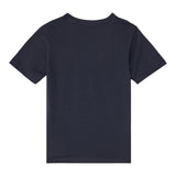 Guess T-Shirt Girocollo Tinta Unita con Stampa per Neonato N5RI20K8HM4NXXX BLU GUESS 