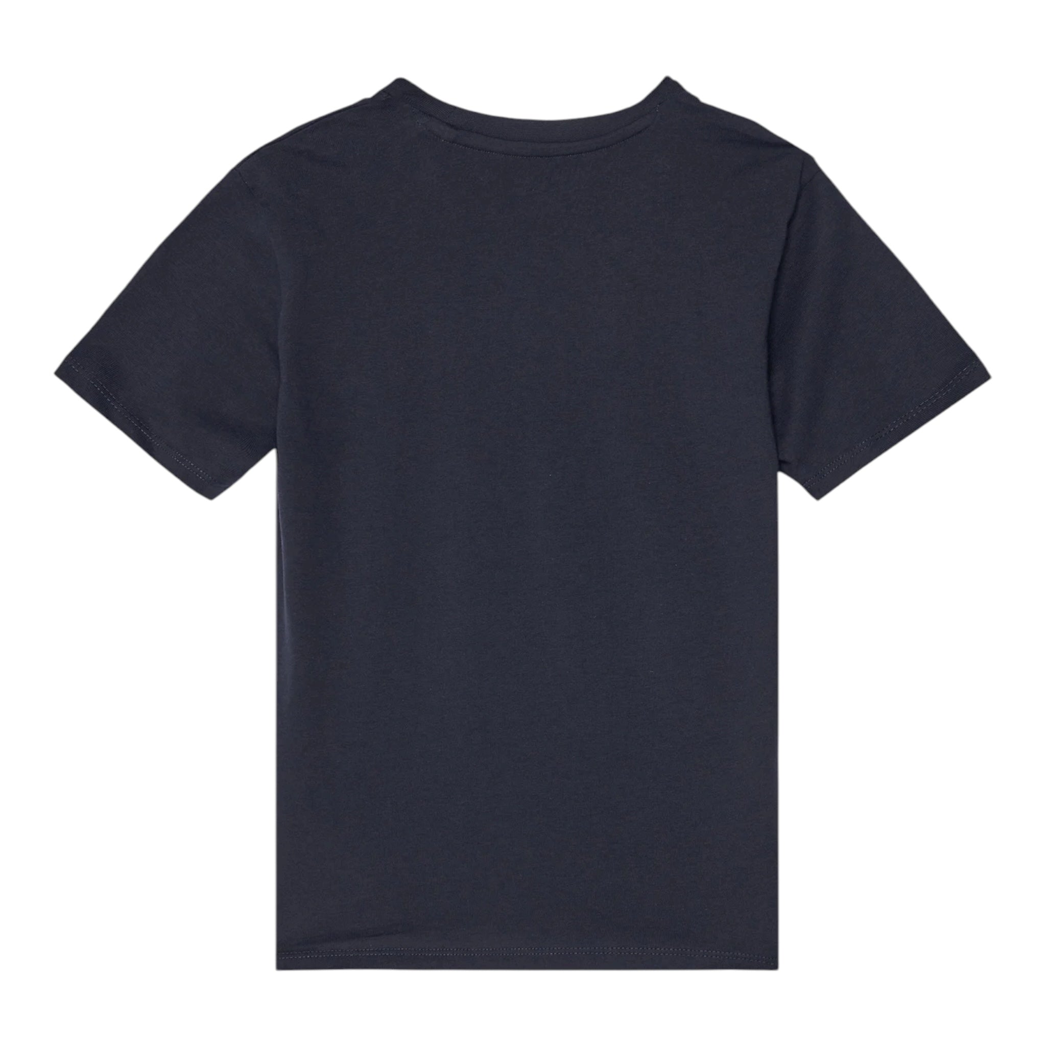 Guess T-Shirt Girocollo Tinta Unita con Stampa per Neonato N5RI20K8HM4NXXX BLU GUESS 