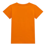 Guess T-Shirt Girocollo Tinta Unita con Stampa per Neonato N5RI25K8HM4N ARANCIONE GUESS 