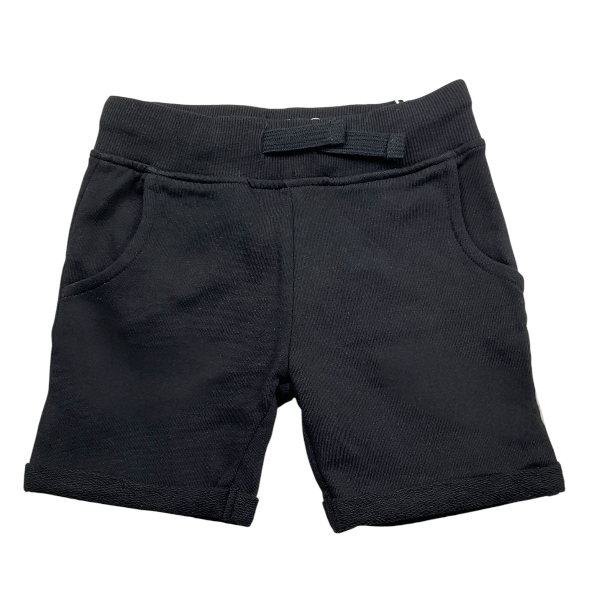 Guess Bermuda Tinta Unita con Logo per Neonato N93Q18KAUG0 NERO GUESS 