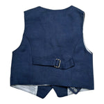 Harmont & Blaine Gilet Tinta Unita con Logo per Neonato JLK002N BLU HARMONT & BLAINE 