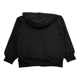 Hinnominate Felpa Tinta Unita con Zip E Cappuccio per Bambino 3635F00001 NERO HINNOMINATE 
