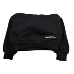 Hinnominate Felpa Tinta Unita con Stampa E Cappuccio per Bambina 3641FY00020 NERO HINNOMINATE 