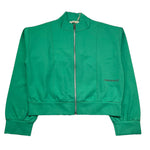Hinnominate Felpa con Zip Tinta Unita con Logo per Bambina 3645F00049 VERDE HINNOMINATE 