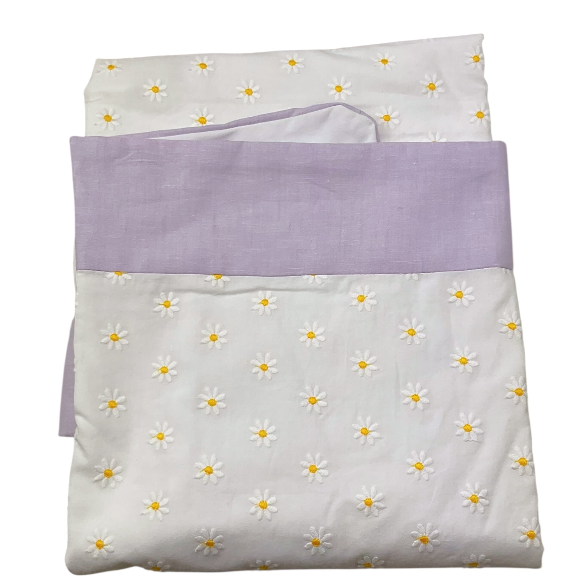 I Delfi Coperta Bicolore con Applicazioni per Neonata 25P5065 BIANCO I DELFI 