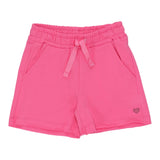 I Do Short Tinta Unita con Elastico In Vita per Bambina 4B538 ROSA I DO 