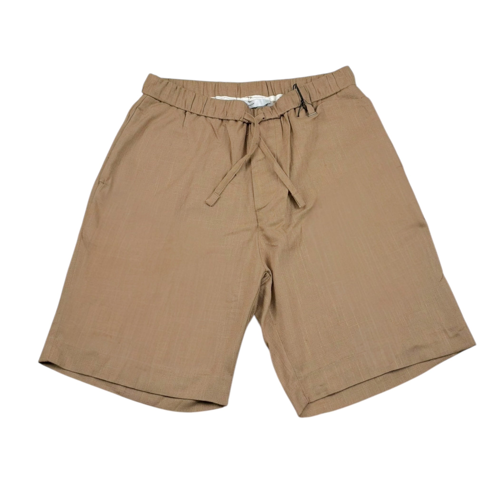 I'M Brian Bermuda Tinta Unita con Elastico In Vita per Bambino BE3247J BEIGE I'M BRIAN 