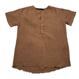 I'M Brian Camicia tinta unita Mezza Manica Cammello per Bambino CA1335J CAMMELLO I'M BRIAN 