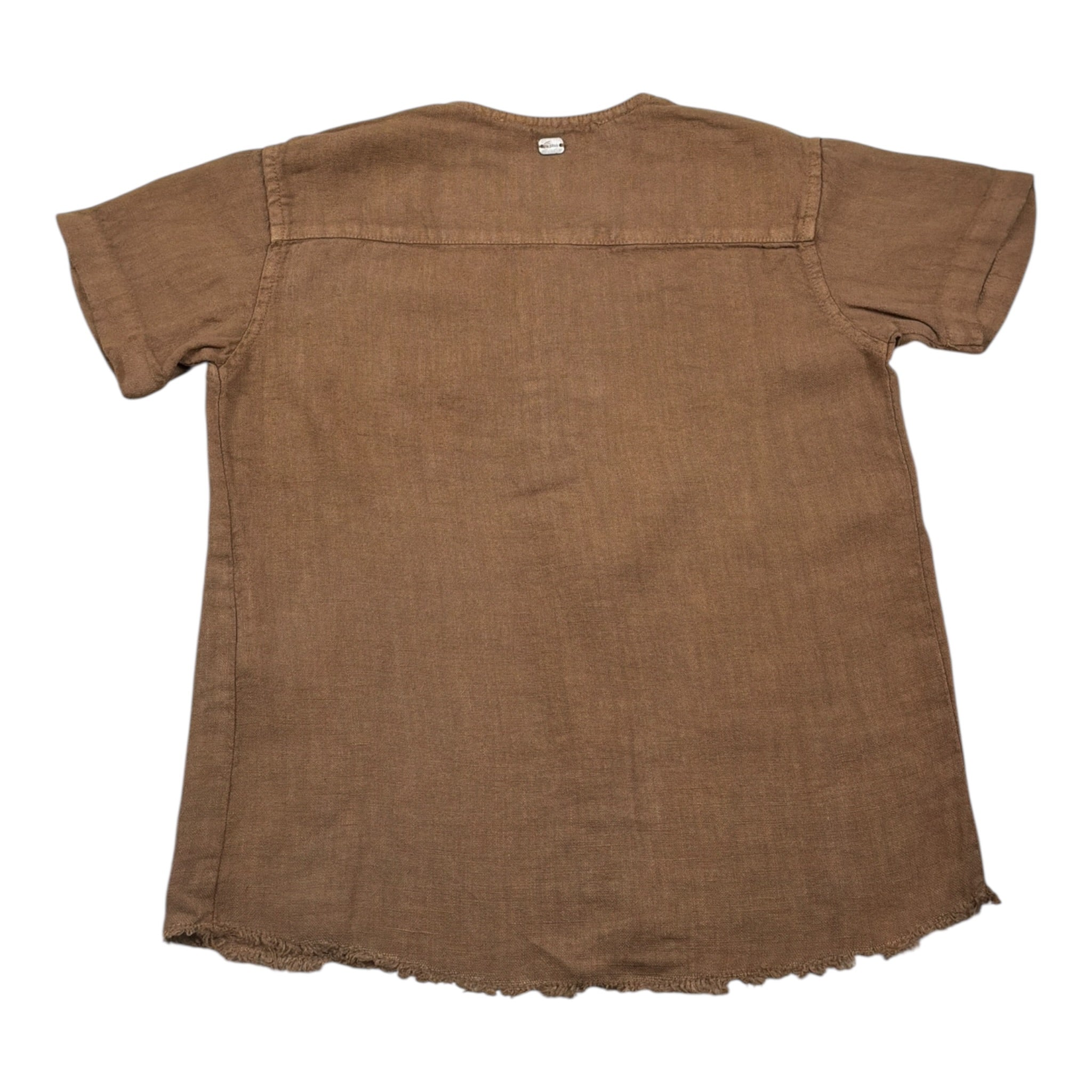 I'M Brian Camicia tinta unita Mezza Manica Cammello per Bambino CA1335J CAMMELLO I'M BRIAN 