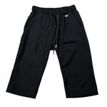 I'M Brian Pantalone Tinta Unita con Elastico In Vita per Neonato PA3269JNXX NERO I'M BRIAN 