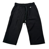 I'M Brian Pantalone Tinta Unita con Elastico In Vita per Neonato PA3269JNXX NERO I'M BRIAN 