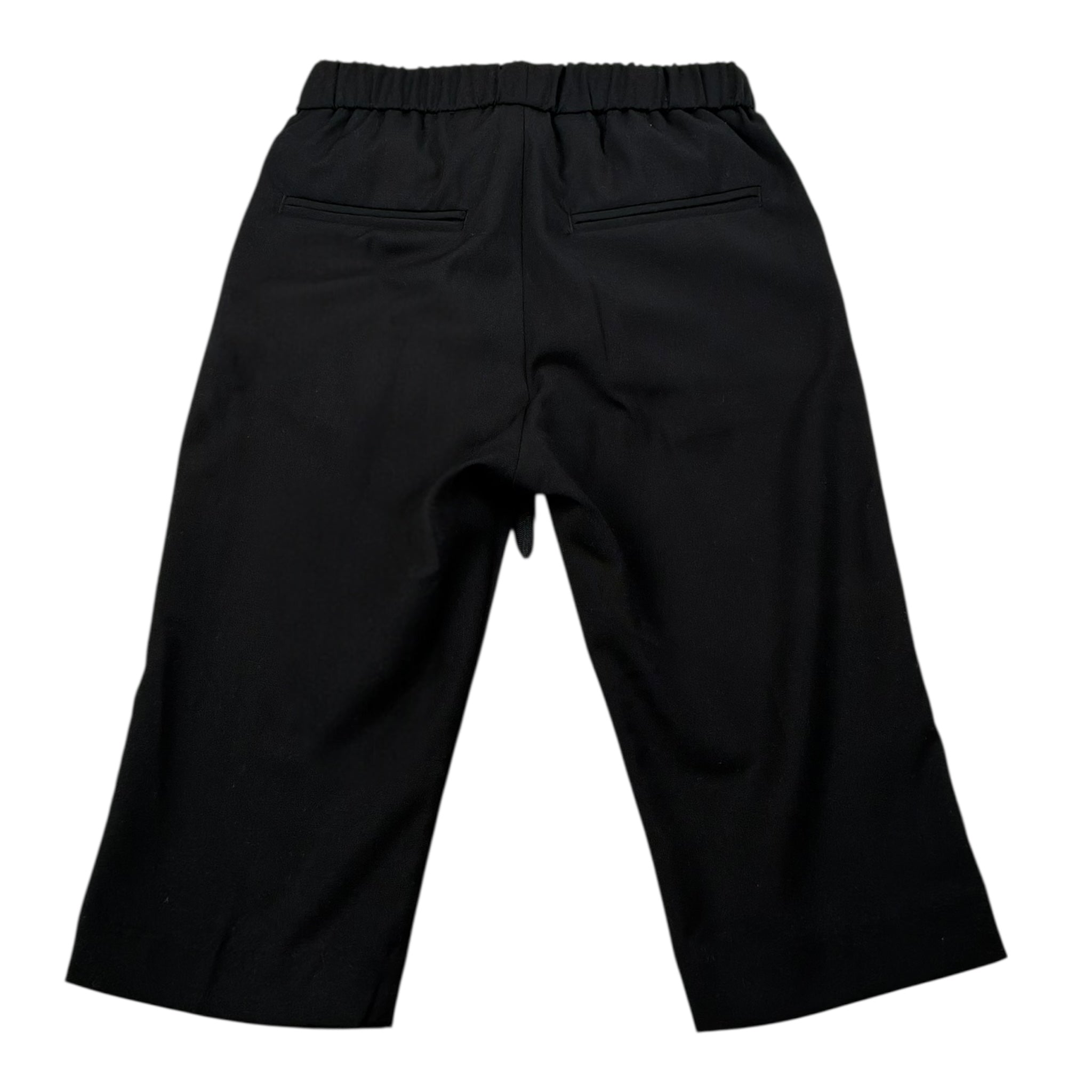 I'M Brian Pantalone Tinta Unita con Elastico In Vita per Neonato PA3269JNXX NERO I'M BRIAN 