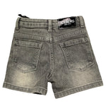 Iceberg Bermuda Tinta Unita In Denim con Girovita Regolabile per Neonato BMICE5108B GRIGIO ICEBERG 