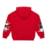 Iceberg Felpa Tinta Unita con Cappuccio E Stampa per Bambino MFICE5105JX ROSSO ICEBERG 
