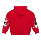 Iceberg Felpa Tinta Unita con Cappuccio E Stampa per Bambino MFICE5105JX ROSSO ICEBERG 