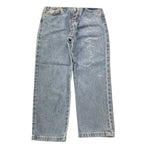 Iceberg Jeans Tinta Unita con Elastico In Vita per Neonato PTICE5157B AZZURRO ICEBERG 