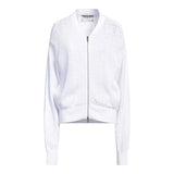 Iceberg Felpa Tinta Unita con Zip Traforata per Bambina SHICE5159J BIANCO ICEBERG 