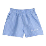 Iceberg Short Tinta Unita con Fantasia A Righe per Neonata SHICE5161BN AZZURRO ICEBERG 