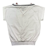 Iceberg T-Shirt Scollo A V Tinta Unita per Bambina TSICE4162J BIANCO ICEBERG 