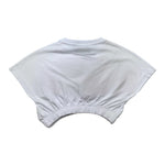 Iceberg T-Shirt Girocollo Tinta Unita con Stampa per Bambina TSICE5159J BIANCO ICEBERG 