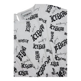 Iceberg Abito Tinta Unita Mezza Manica Logato per Bambina VSICE5160J BIANCO ICEBERG 