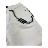 Icon Jeans Tinta Unita con Girovita Regolabile per Bambino IBDT0044603 BIANCO ICON 