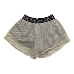 Icon Short Tinta Unita Traforato con Elastico In Vita per Bambina IGSH00687 ARGENTO ICON 