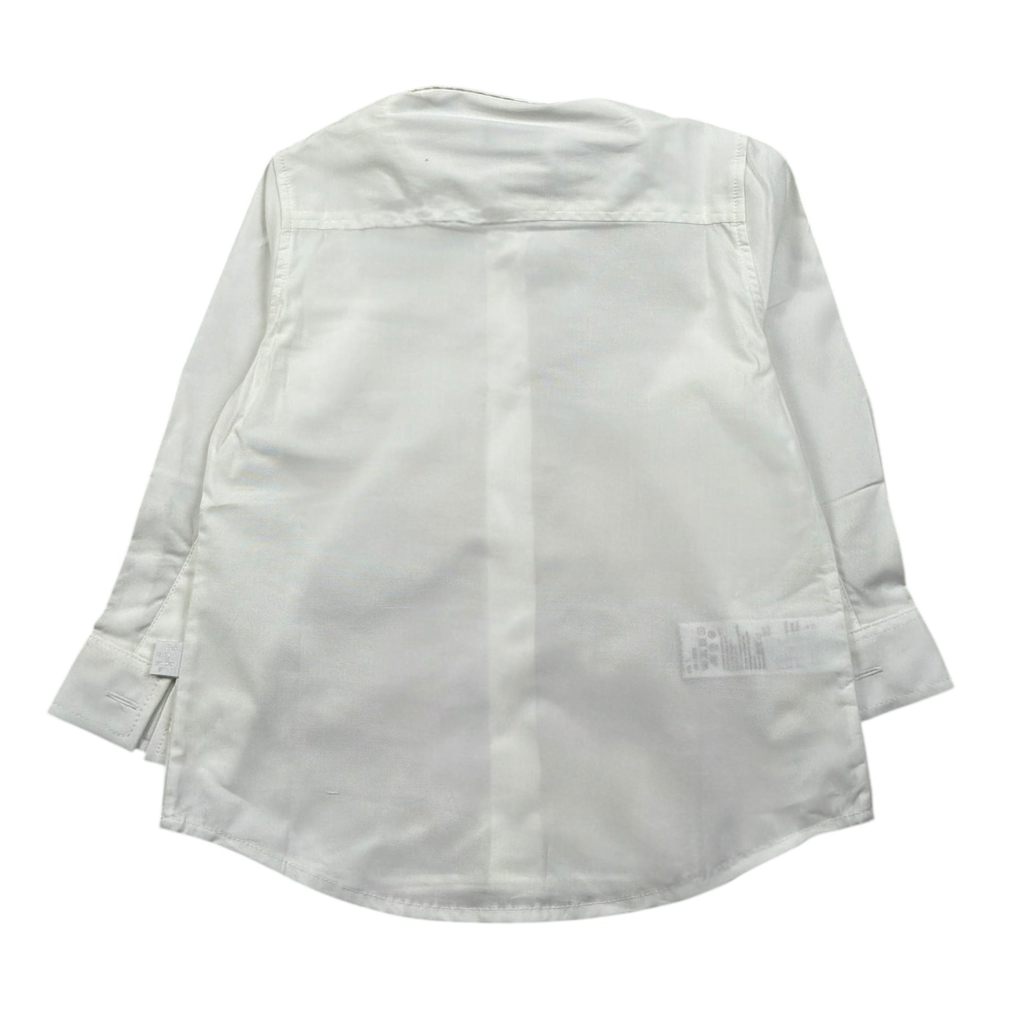 Il Gufo Camicia Manica Lunga Tinta Unita per Neonato COPCL176C0031N BIANCO IL GUFO 