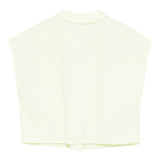 Il Gufo Camicia Mezza Manica Tinta Unita per Bambina P25CC103C6039 VERDE IL GUFO 