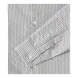 Il Gufo Camicia Manica Lunga Fantasia A Righe Collo Coreano per Bambino P25CL016C1080 BIANCO/GRIGIO IL GUFO 