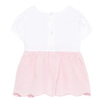 Il Gufo Completo 2 Pezzi T-Shirt-Short per Neonata P25DP386C1080 BIANCO/ROSA IL GUFO 