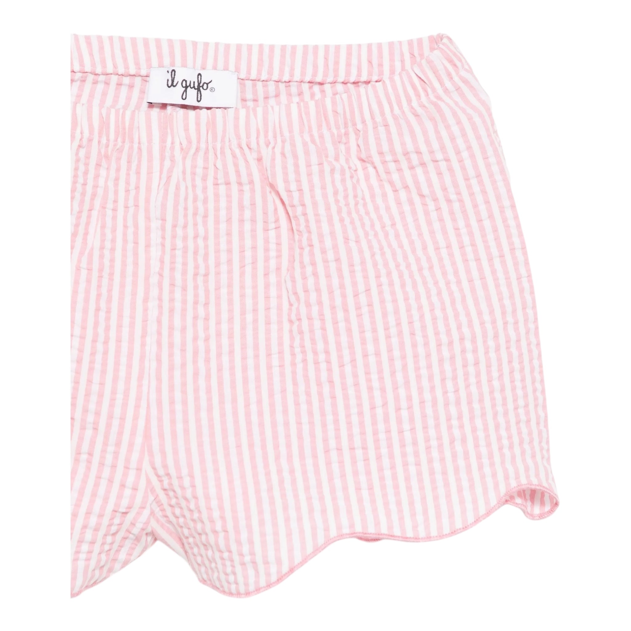 Il Gufo Completo 2 Pezzi T-Shirt-Short per Neonata P25DP386C1080 BIANCO/ROSA IL GUFO 