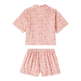 Il Gufo Completo 2 Pezzi Camicia-Short per Neonata P25DP489C4139N BIANCO/ROSA IL GUFO 